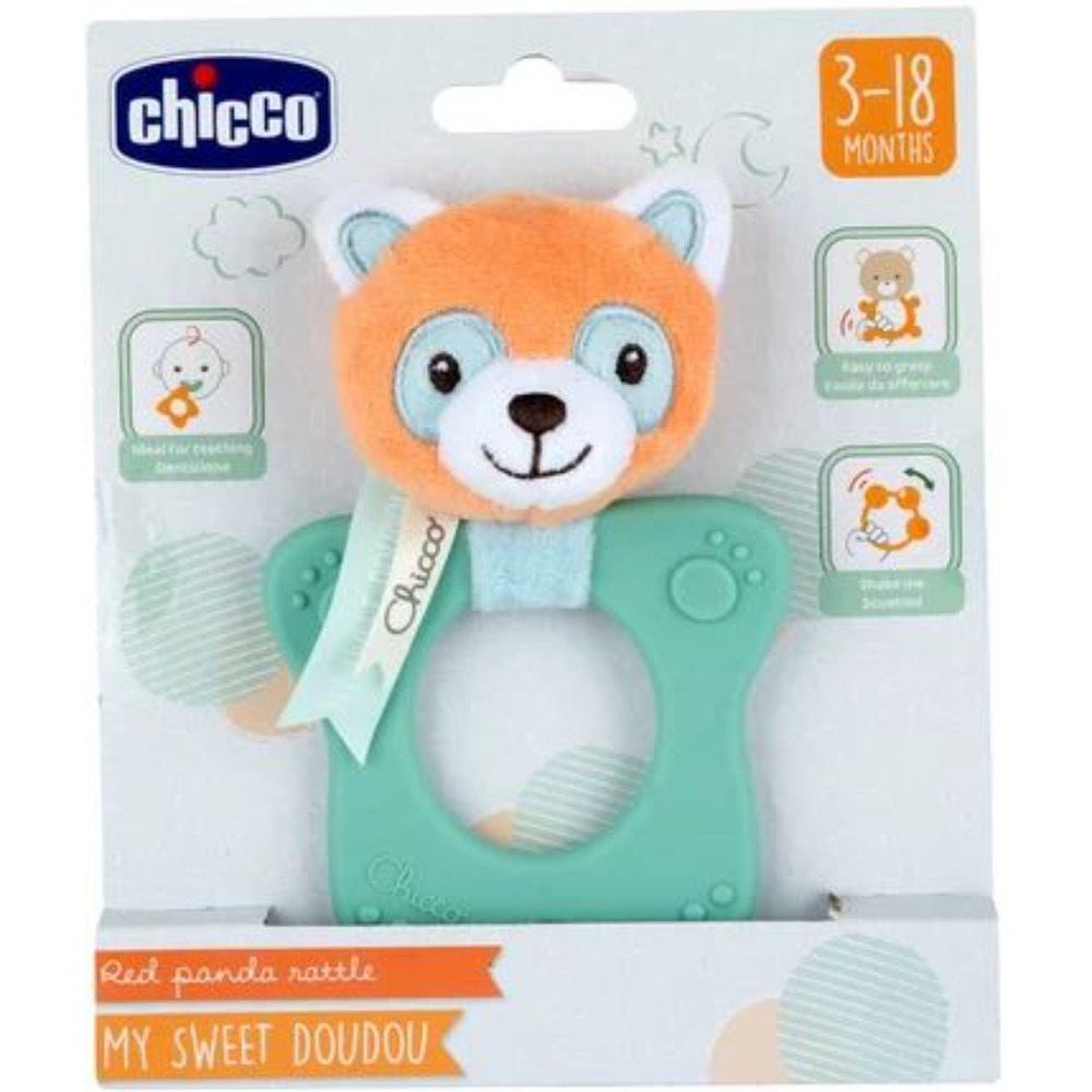 CHICCO ZVECKA GLODALICA DU DU PANDA ROSSO