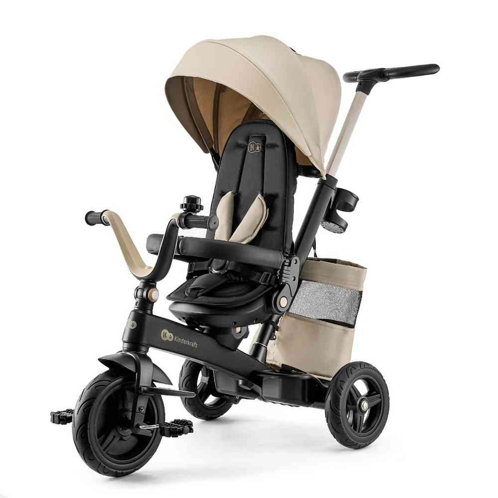 KINDERKRAFT TRICIKL EASY TWIST 2U1 BEIGE 