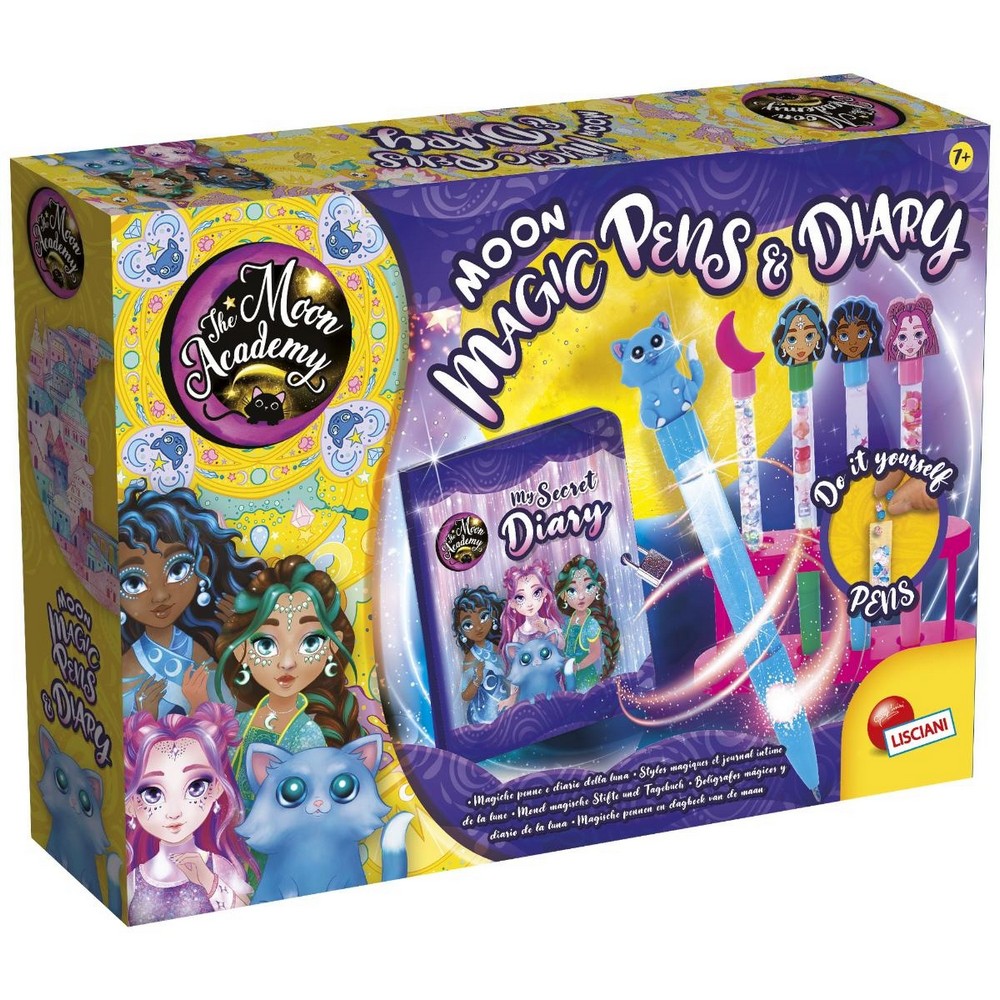 THE MOON ACADEMY MOON MAGIC PENS & DIARY 