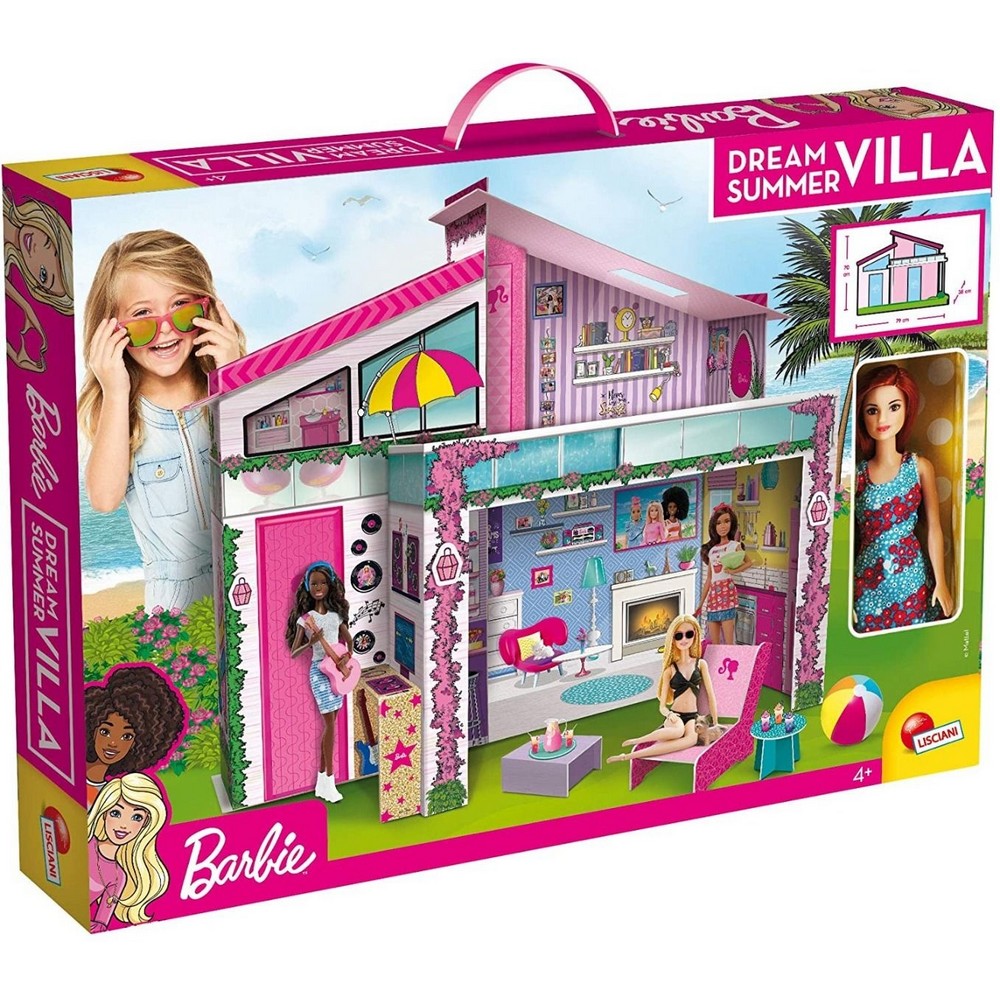 BARBIE LETNJA VILA SA LUTKOM 