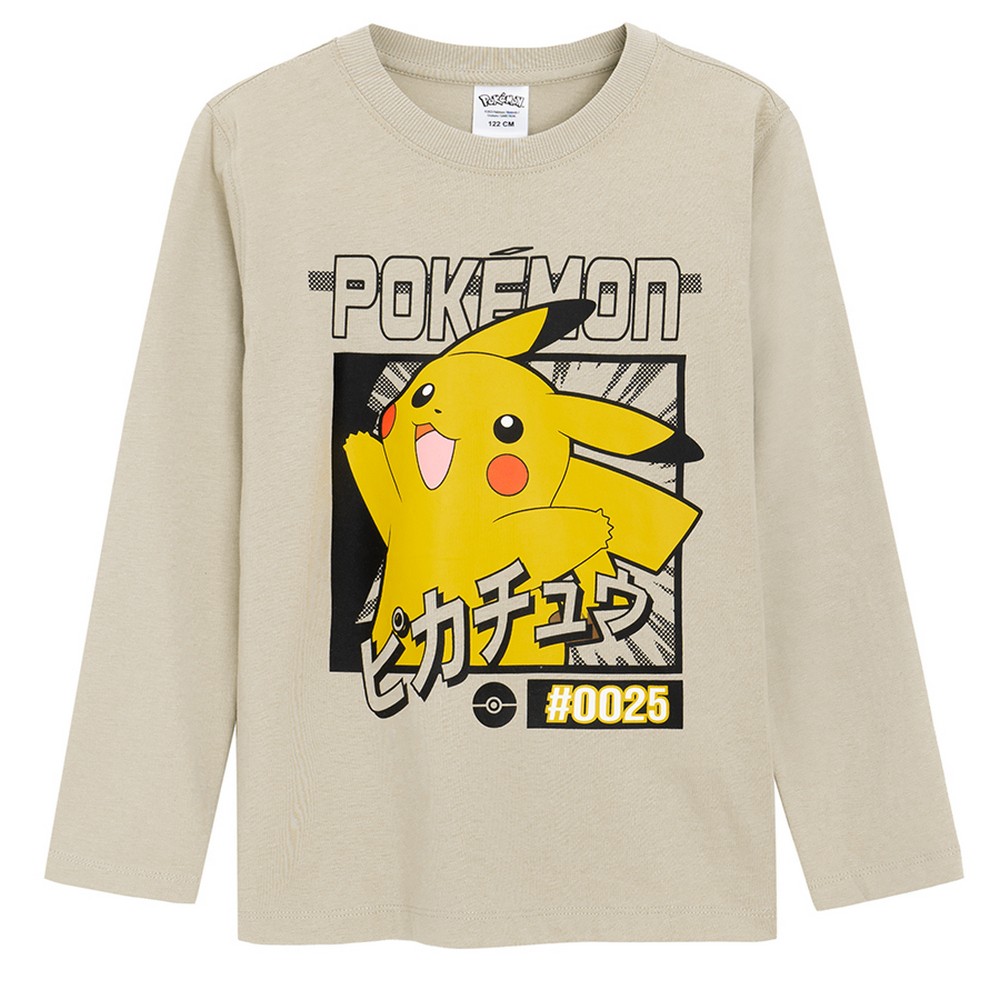 COOL CLUB MAJICA DUG RUKAV POKEMONBEIGE