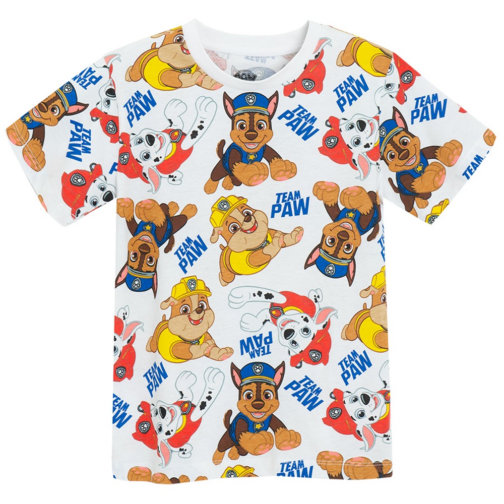 COOL CLUB MAJICA KRATAK RUKAV NICKELODEON PAW PATROLWHITE