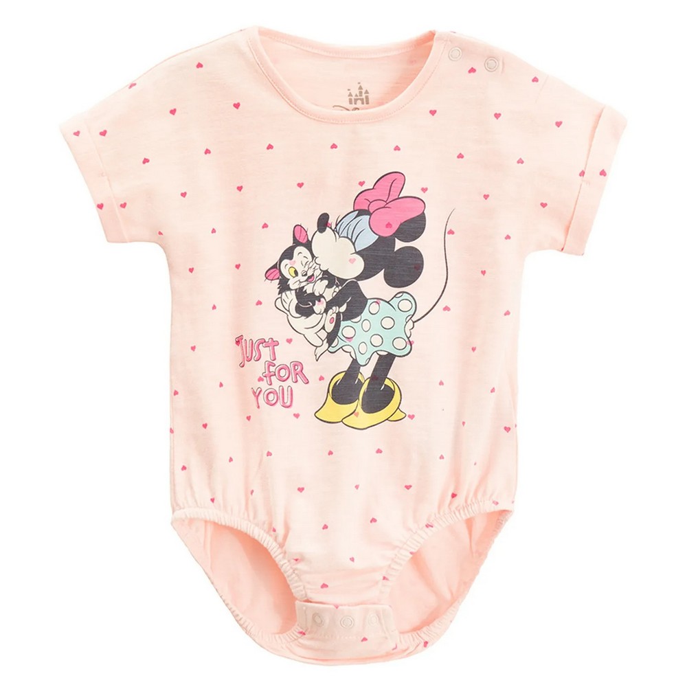 COOL CLUB MINNIE MOUSE BODI KRATAK RUKAV LIGHT PINK 