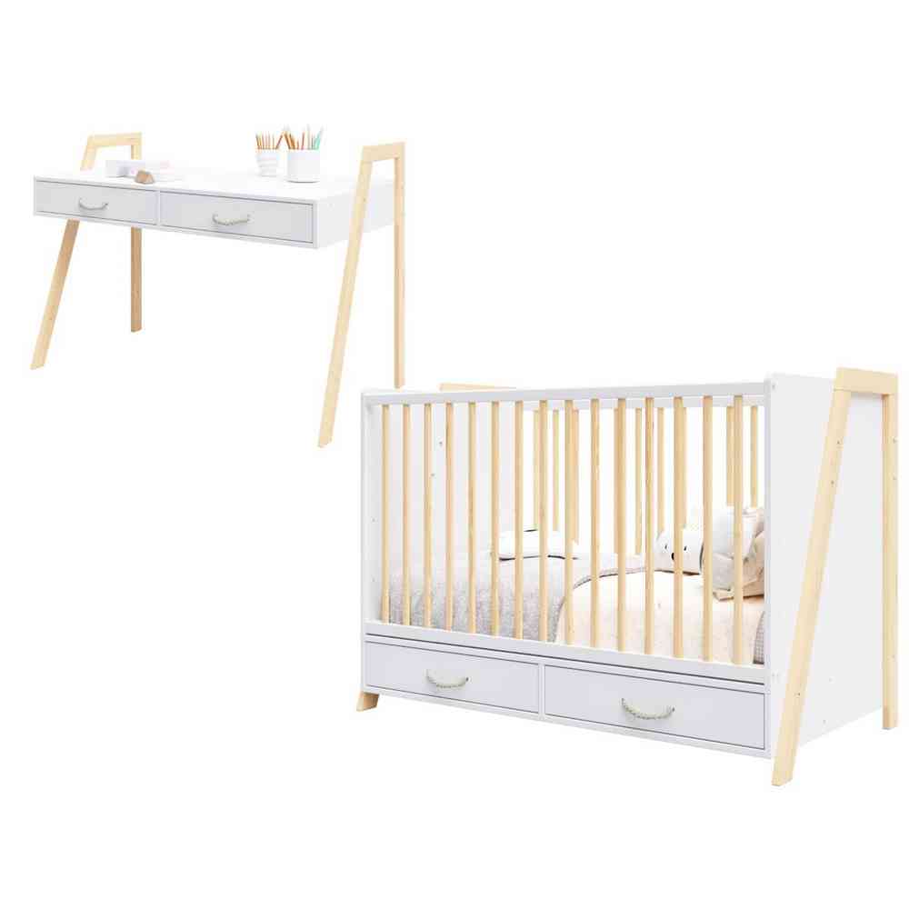 LETTINO LUNA KREVETAC 2U1 + FIOKA 