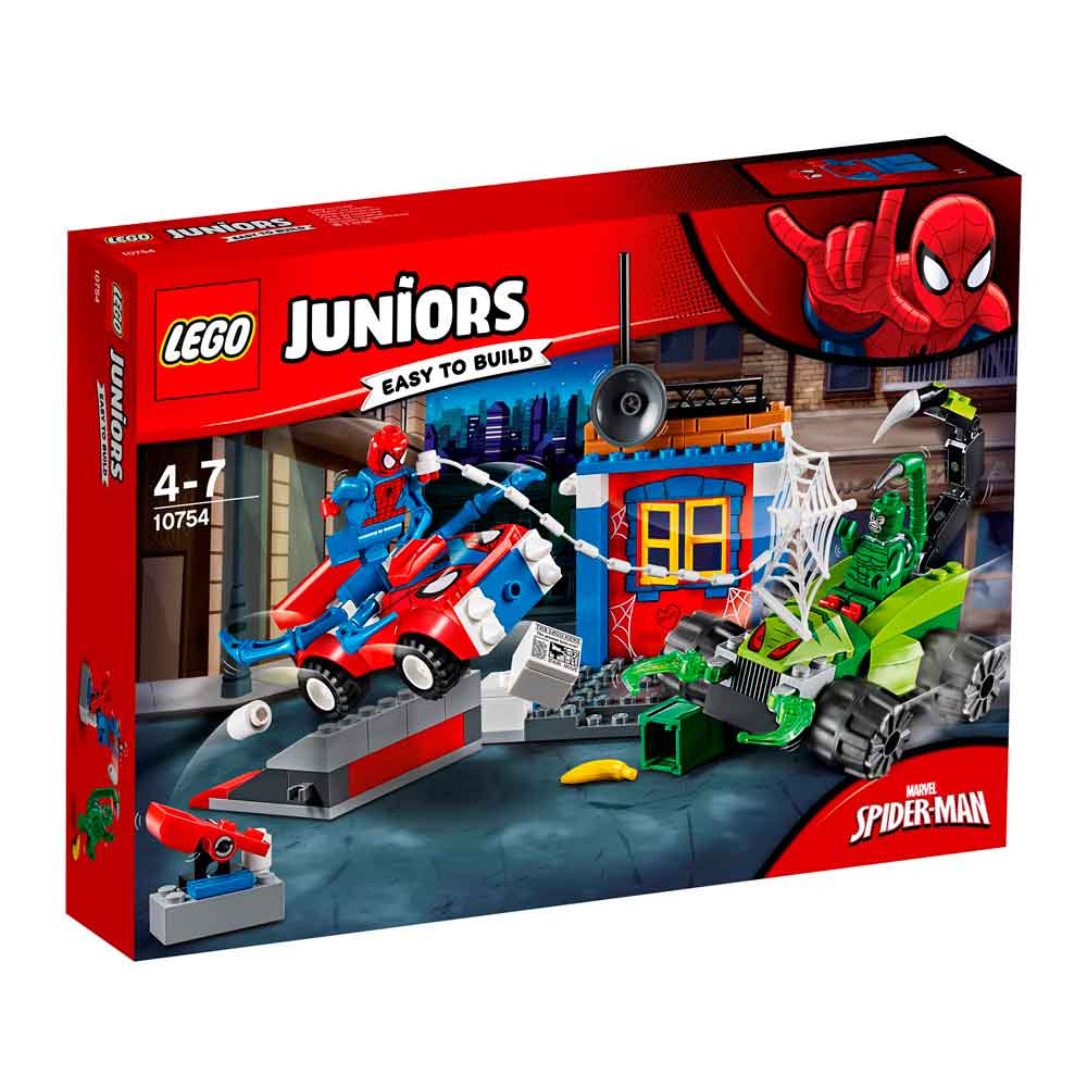 LEGO JUNIORS Spider-Man vs. Scorpion Street Showdown 