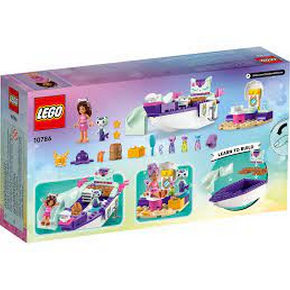 LEGO GABBYS DOLLHOUSE GABBY & MERCATS SHIP & SPA 