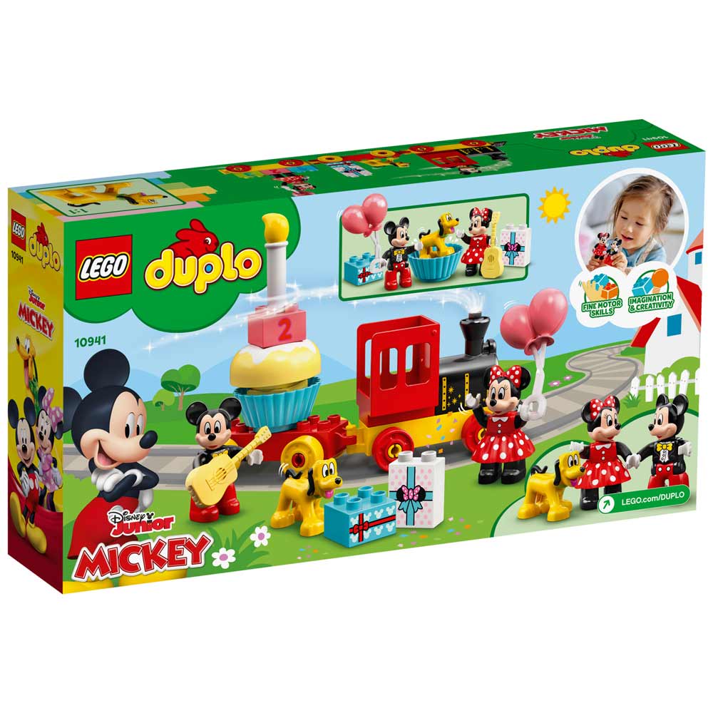 LEGO DUPLO DISNEY TM MICKEY MINNIE BIRTHDAY TRAIN Dexy Co Kids