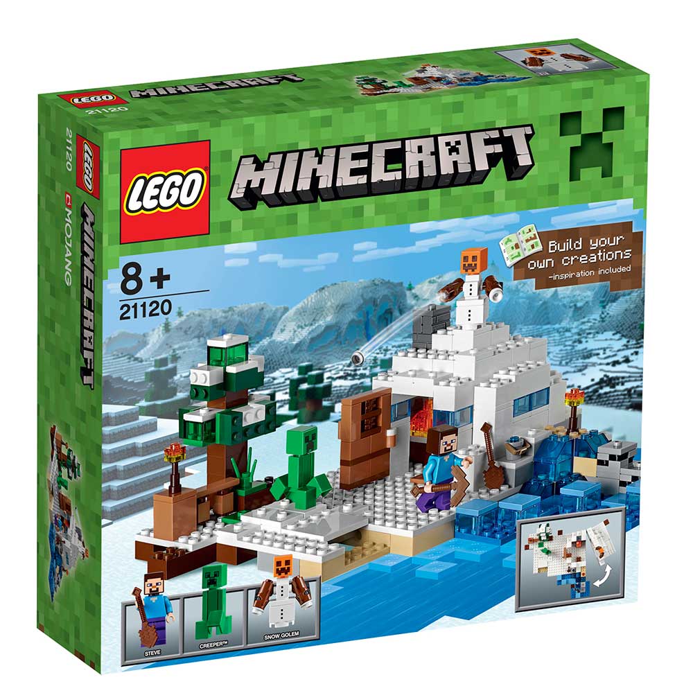 LEGO MINECRAFT  THE SNOW HIDEOUT 