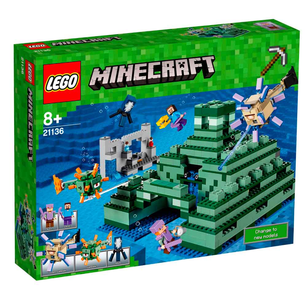 LEGO MINECRAFT THE OCEAN MONUMENT 