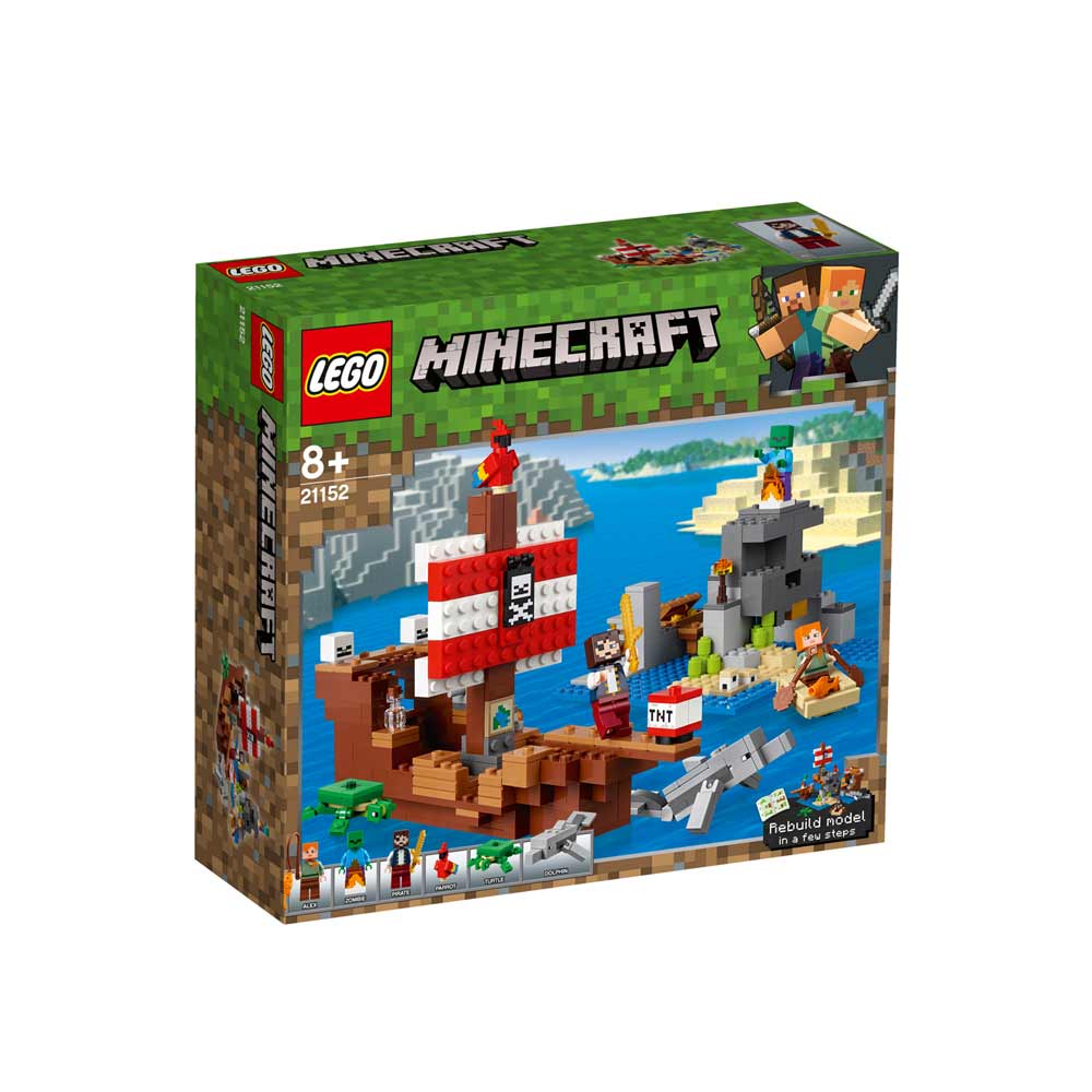 LEGO MINECRAFT THE PIRATE SHIP ADVENTURE 