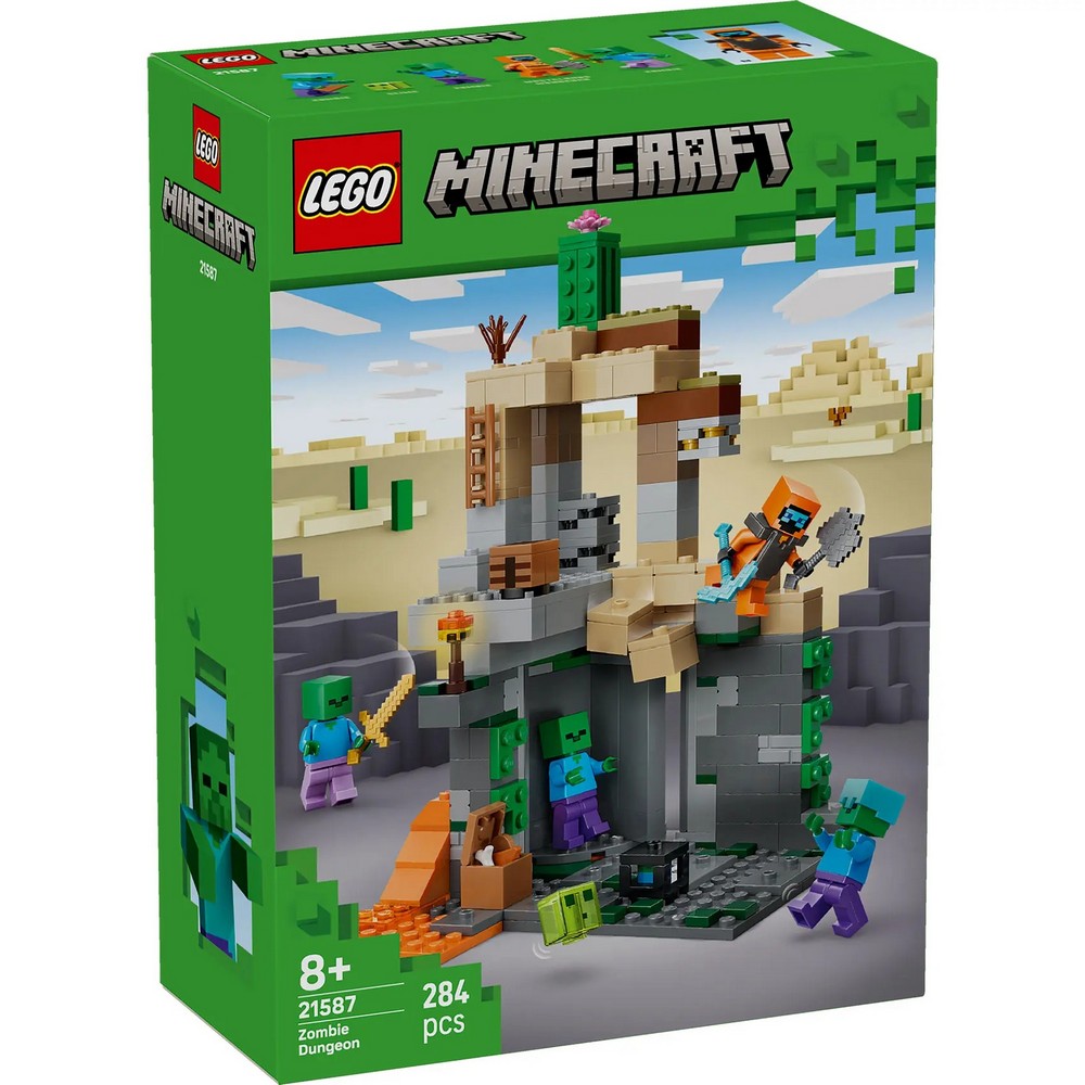LEGO MINECRAFT ZOMBIE DUNGEON 
