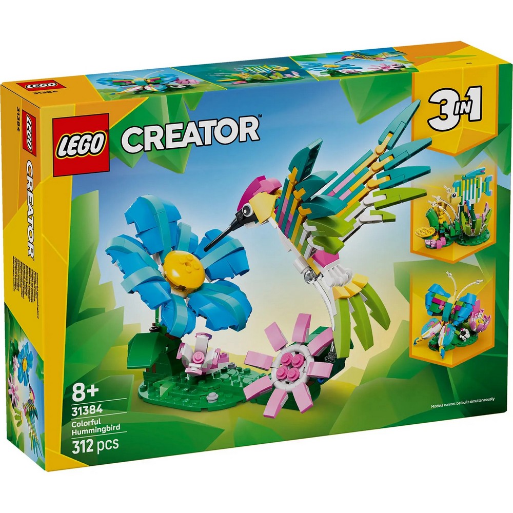 LEGO CREATOR WILD ANIMALS COLORFUL HUMMINGBIRD 