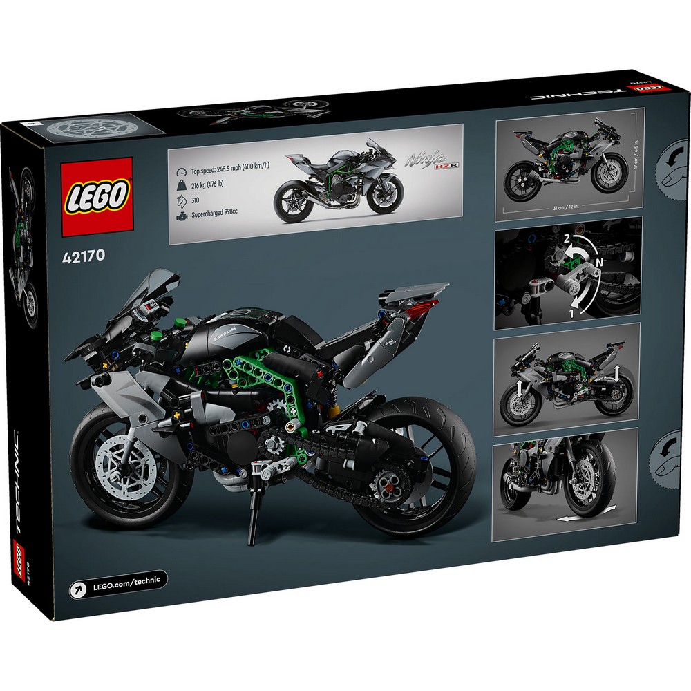 LEGO TECHNIC KAWASAKI NINJA H2R MOTORCYCLE 