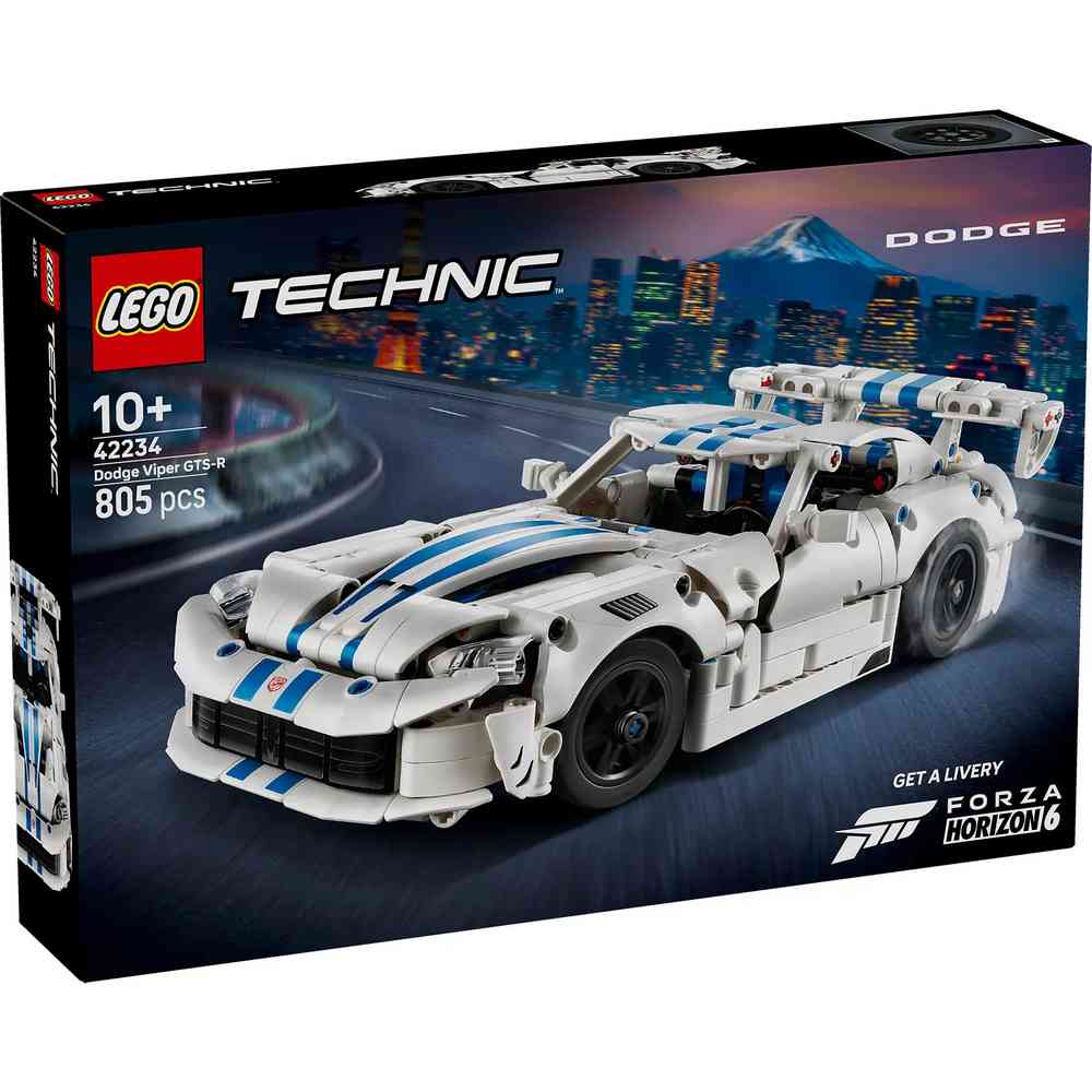 LEGO TECHNIC DODGE VIPER GTSR SPORTS CAR 