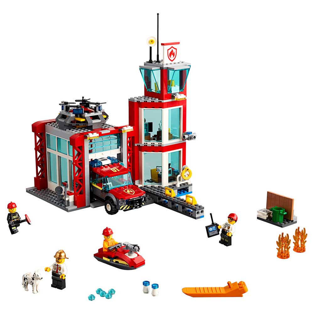 LEGO CITY FIRE STATION 