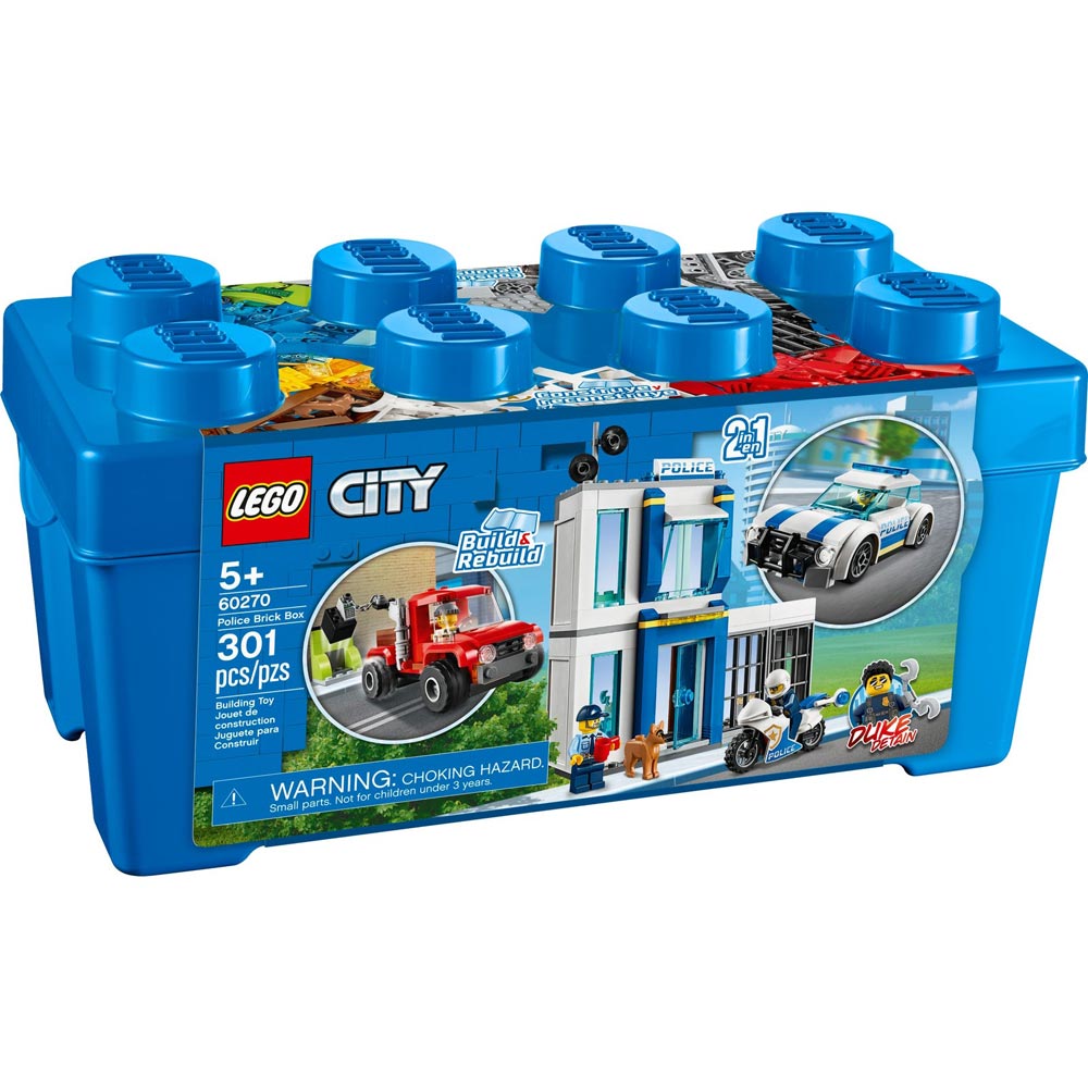 LEGO CITY POLICE BRICK BOX 