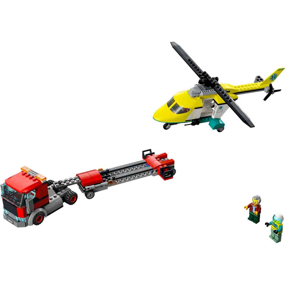 LEGO CITY RESCUE HELICOPTER TRANSPORT 