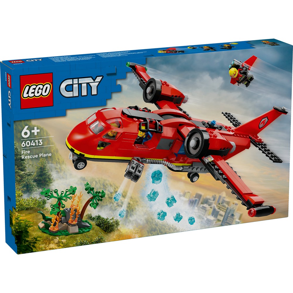 LEGO CITY FIRE FIRE RESCUE PLANE 