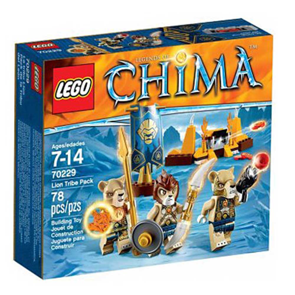 LEGO CHIMA LION TRIBE PACK 