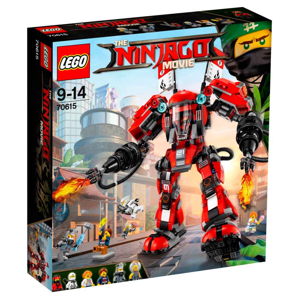 LEGO NINJAGO MOVIE FIRE MECH 