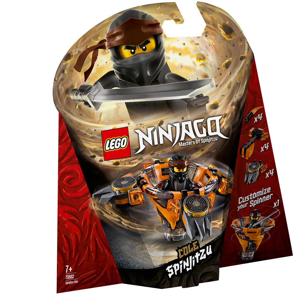 LEGO NINJAGO SPINJITZU COLE 