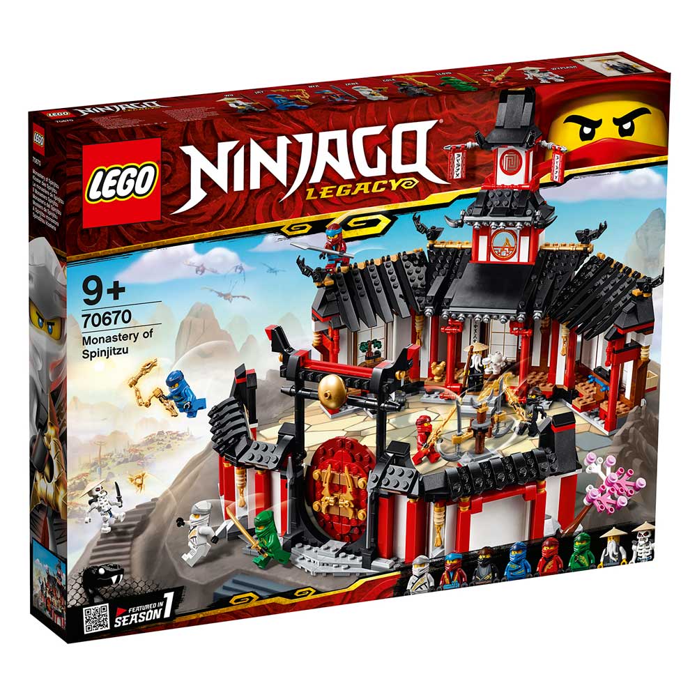 LEGO NINJAGO MONASTERY OF SPINJITZU 