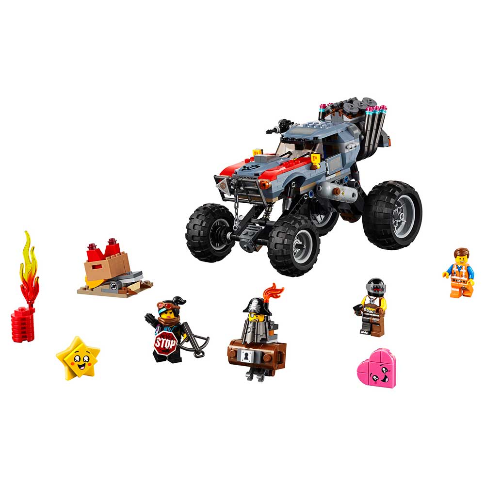 LEGO MOVIE EMMET AND LUCY S ESCAPE BUGGY 