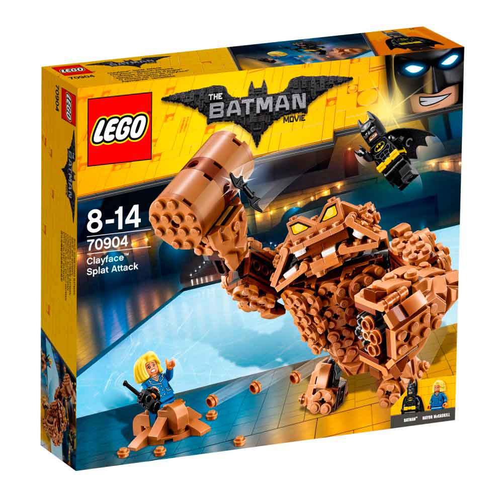 LEGO BATMAN MOVIE CLAYFACE SPLAT ATTACK 