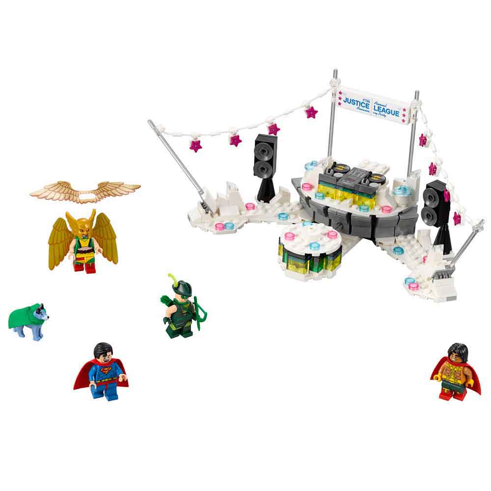 LEGO BATMAN MOVIE The Justice League Anniversary Party 