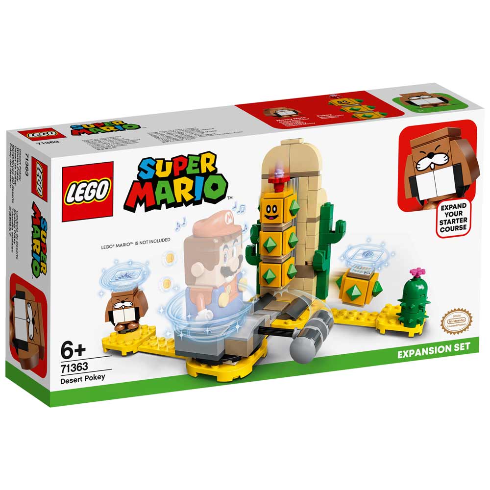 LEGO SUPER MARIO DESERT POKEY EXPANSION SET 