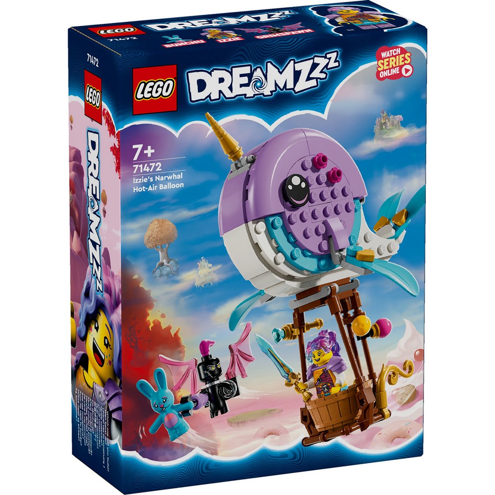 LEGO DREAMZZZ IZZIES NARWHAL HOT AIR BALLOON 