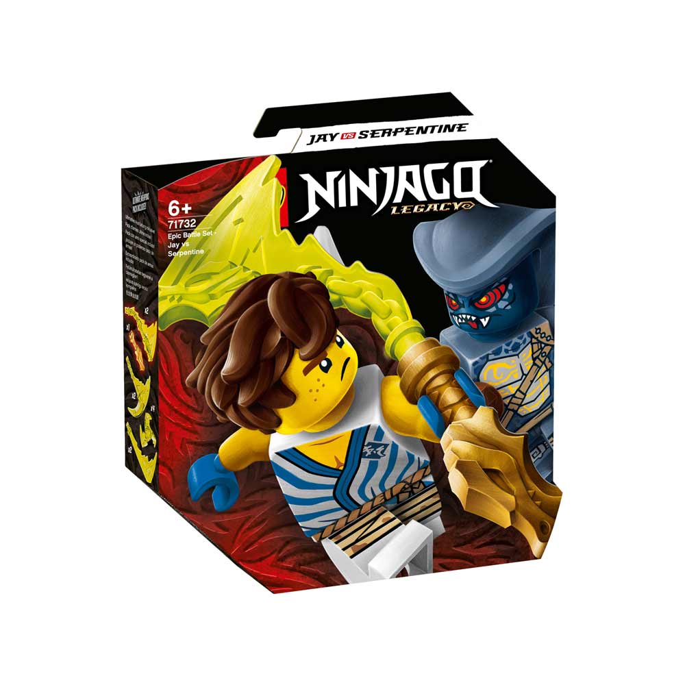 LEGO NINJAGO EPIC BATTLE SET - JAY VS. SERPENTINE 