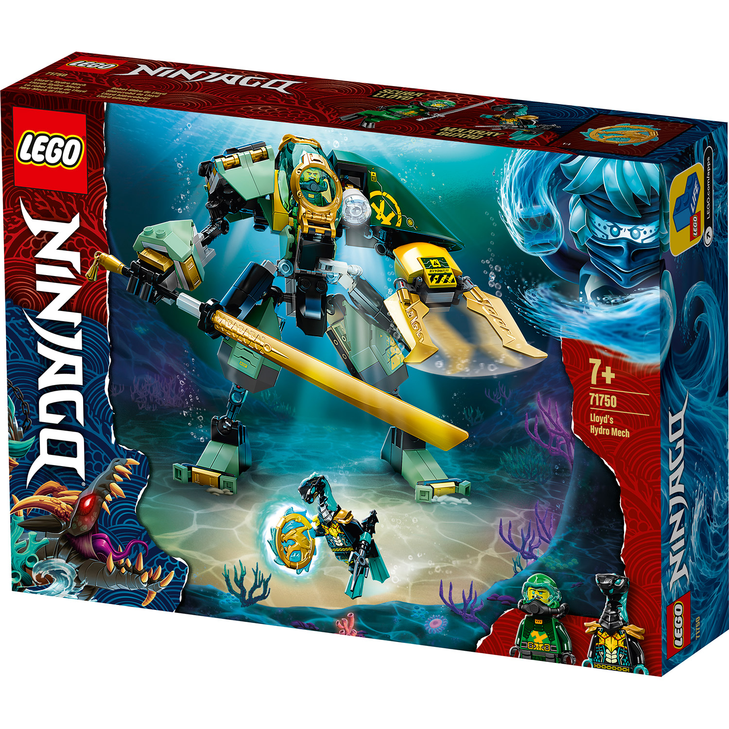 LEGO NINJAGO LLOYD'S HYDRO MECH 