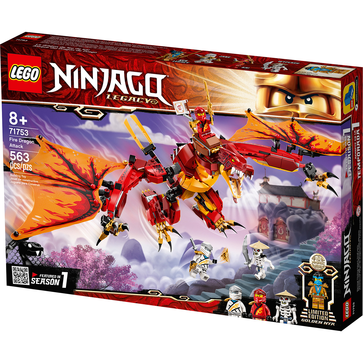 LEGO NINJAGO KAI'S FIRE DRAGON 