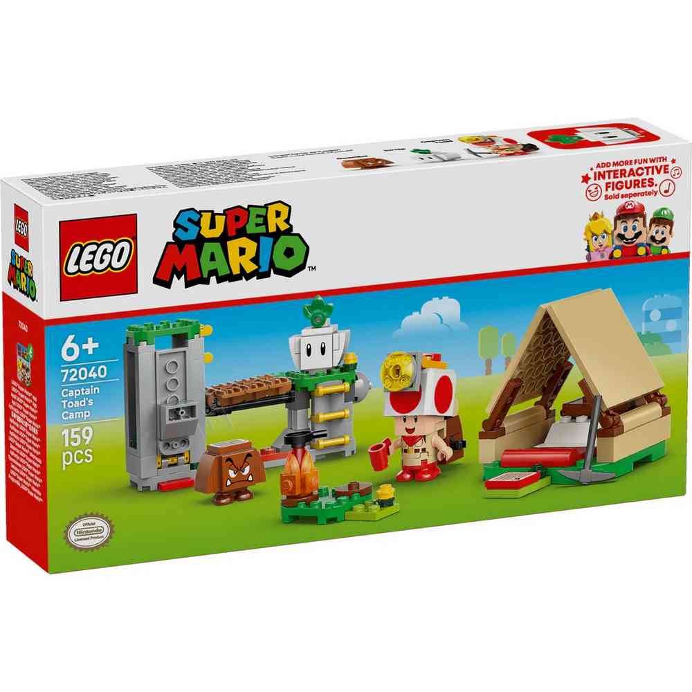 LEGO SUPER MARIO CAPTAIN TOADS CAMP