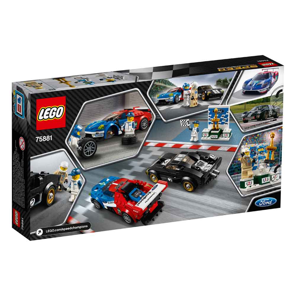 LEGO SPEED CHAMPIONS 2016 FORD GT   1966 FORD GT40 