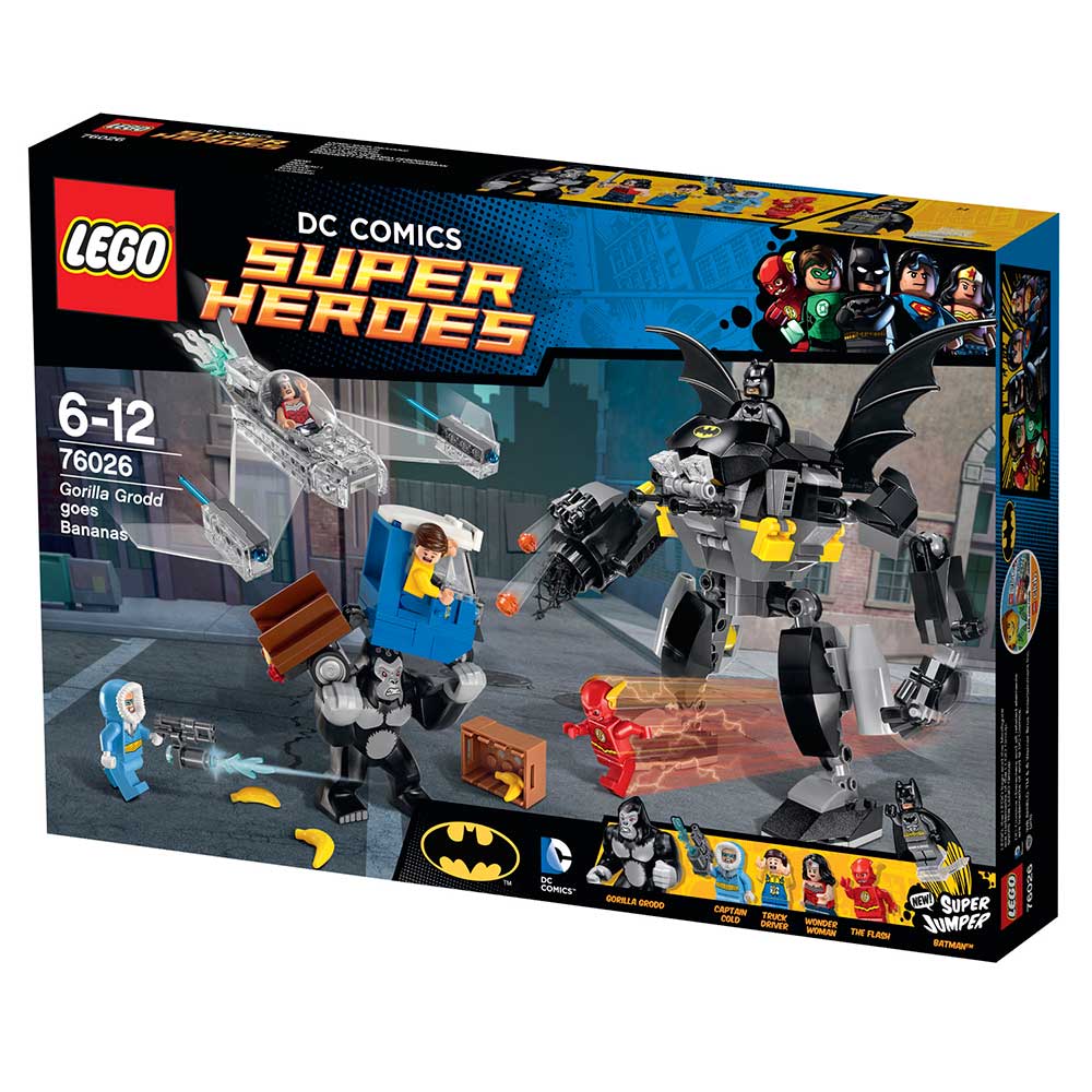 LEGO SUPER HEROES GORILLA GRODD GOES BANANAS 