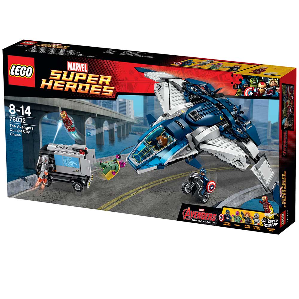 LEGO SUPER HEROES AVENGERS QUINJET CITY CHASE 