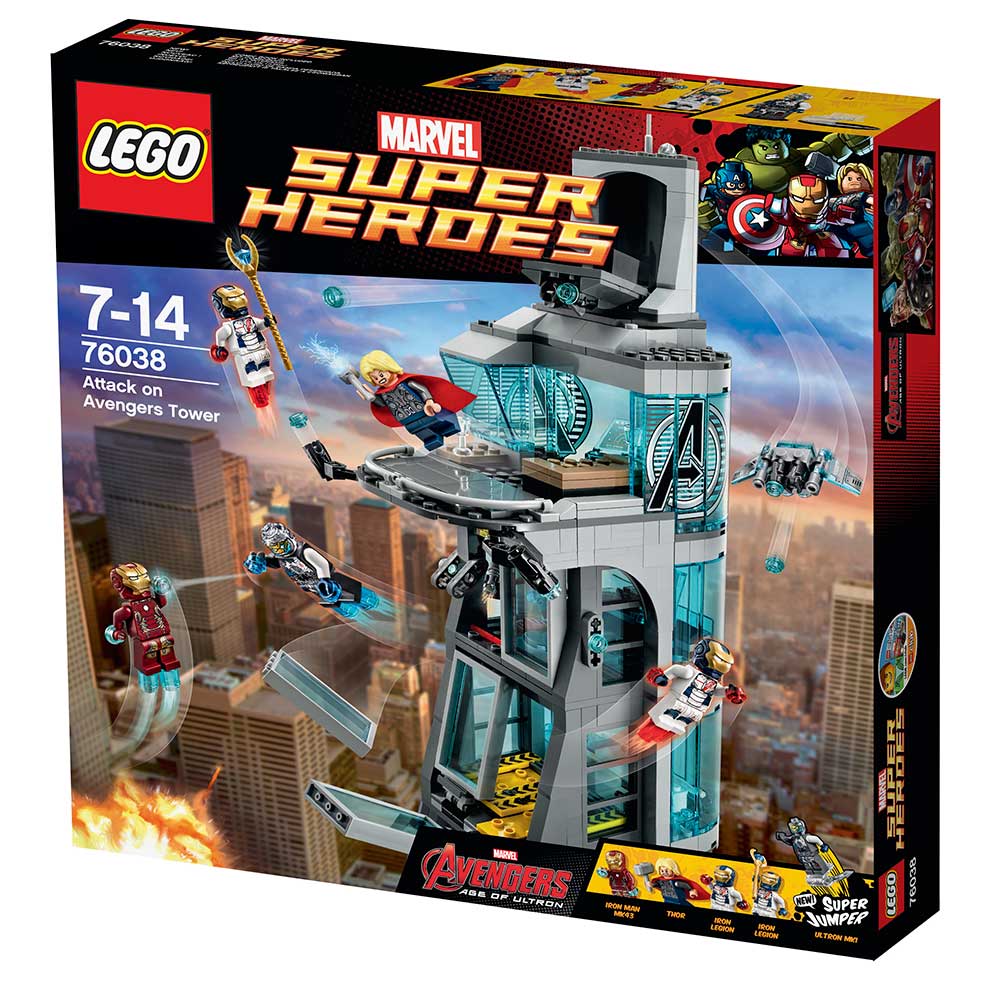 LEGO SUPER HEROES AVENGERS ATTACK AVENGERS TOWER 