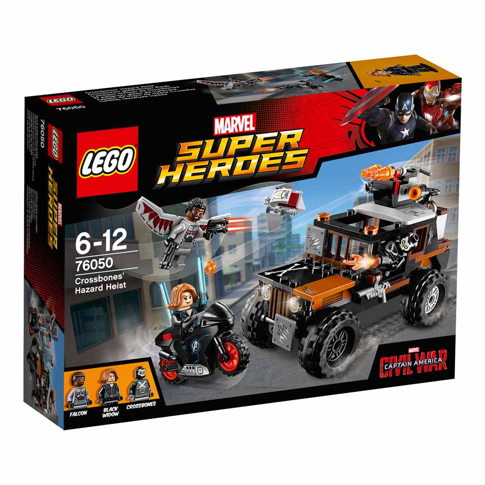 LEGO SUPER HEROES CROSSBONES HAZARD HEIST 