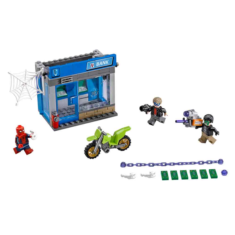 LEGO SUPER HEROES SPIDERMAN ATM HEIST BATTLE 1 