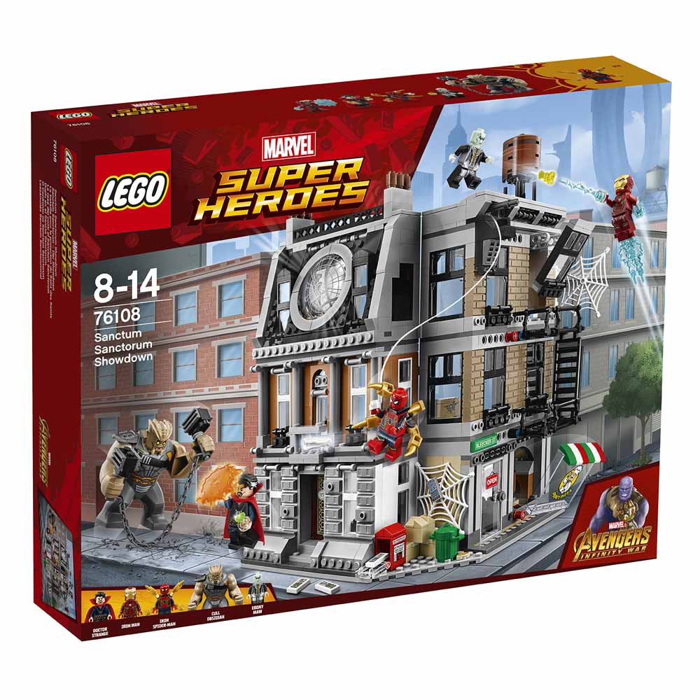 LEGO SUPER HEROES SANCTUM SANTOURUM SHOWDOWN 