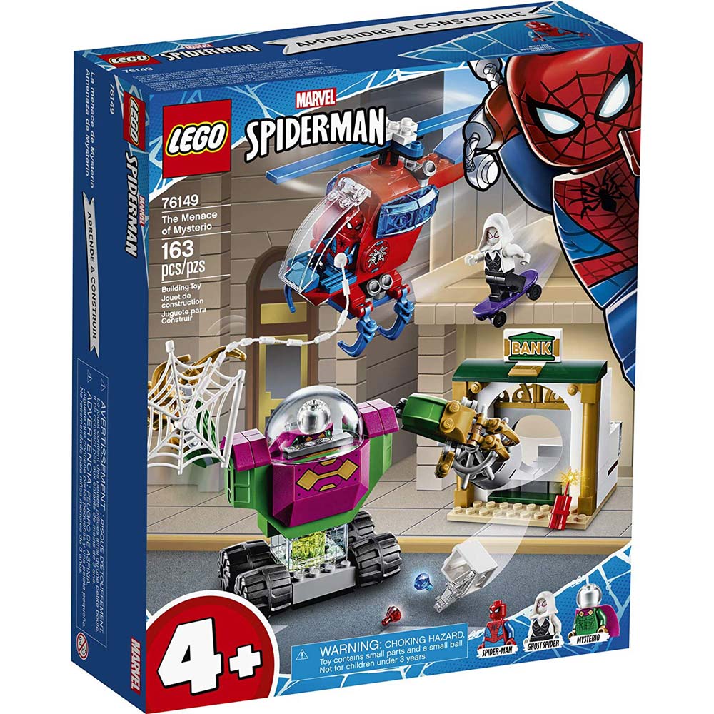 LEGO SUPER HEROES THE MENACE  OF MYSTERIO 