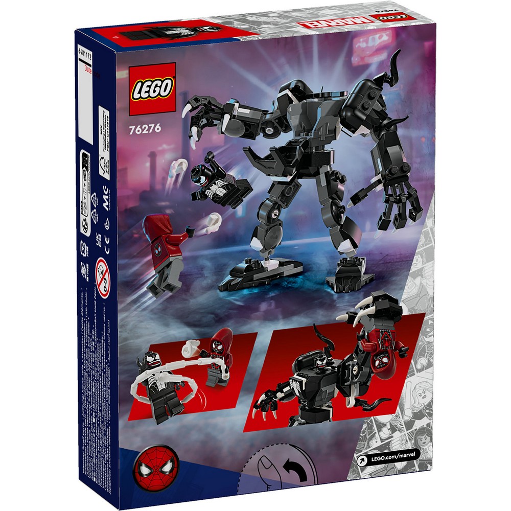 LEGO SUPER HEROES MARVEL VENOM MECH ARMOR VS MILES MORALES 