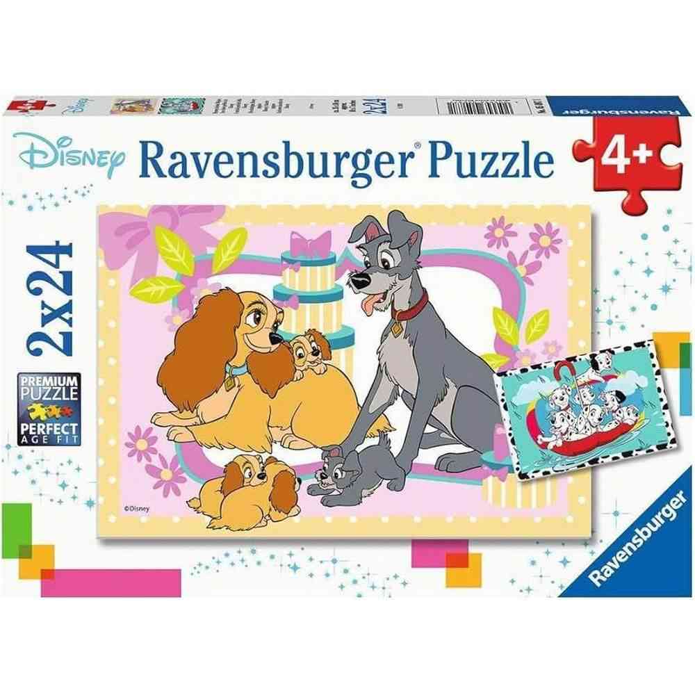 RAVENSBURGER PUZZLE (SLAGALICE) - DIZNIJEVE OMILJENE KUCE