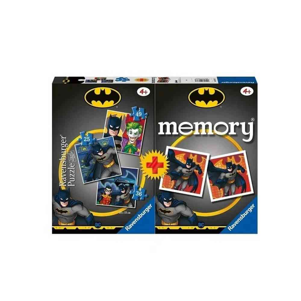 RAVENSBURGER PUZZLE (SLAGALICE) - BATMAN PUZZLA + MEMORIJA