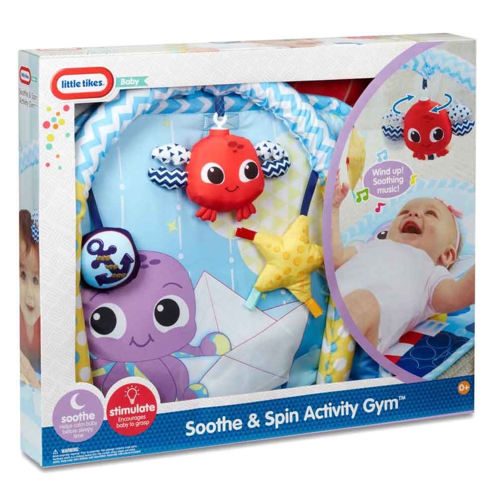 LITTLE TIKES SOOTHE-N-SPIN ACTIVITY GYM 