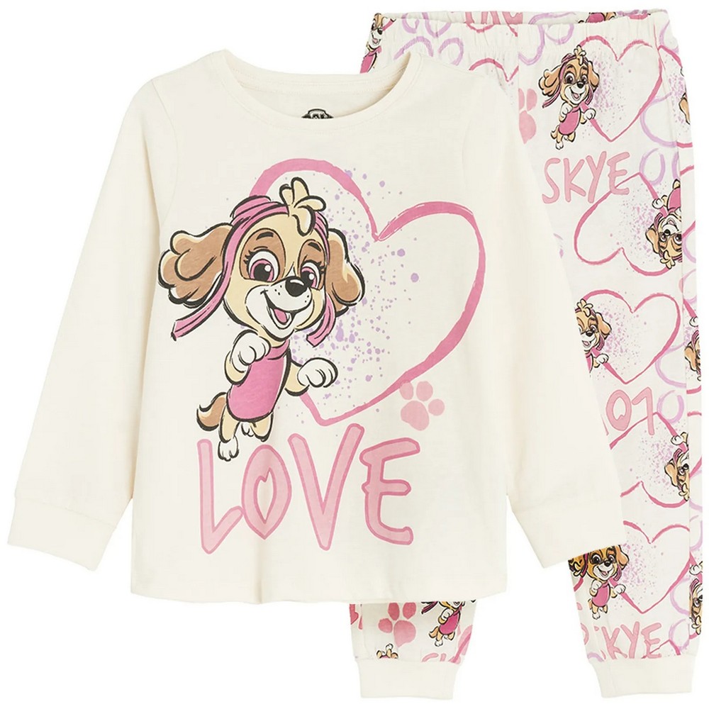 COOL CLUB PAW PATROL PIDZAMA WHITE 