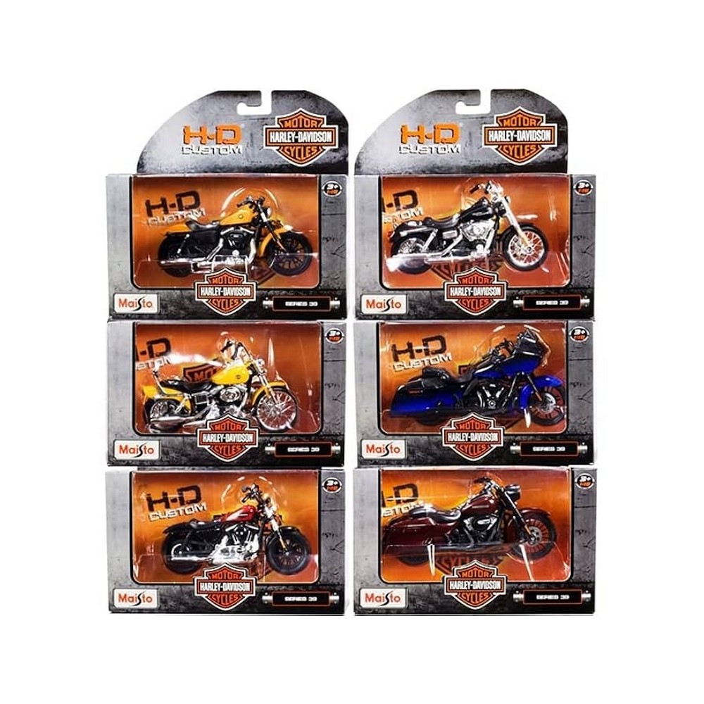 MAISTO VOZILO 1:18 H-D SERIES 37-42 