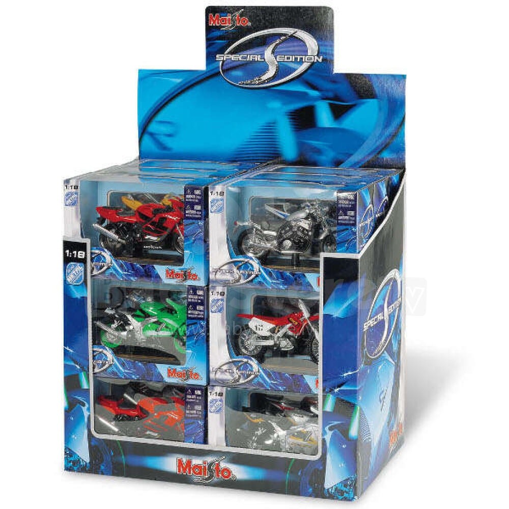 MAISTO VOZILO 1:18 2-WHEELERS ASST 